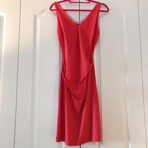 Nicole Miller Coral dress